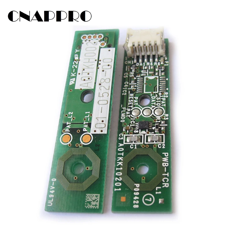 4PCS DV711 Developer Unit Chip For Konica Minolta Bizhub 654 754 C654 C754 DV 711 Imaging Chips Reset