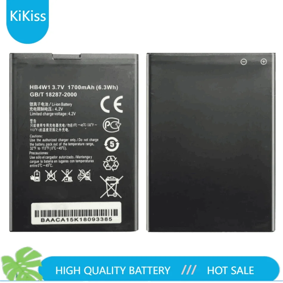 Мобильный телефон батарея HB4W1/HB4W1H 1700mAh для Huawei Ascend G510 G520 G525 Y210 C8813 C8813Q C8813D T8951 U8951 W2 Bateria