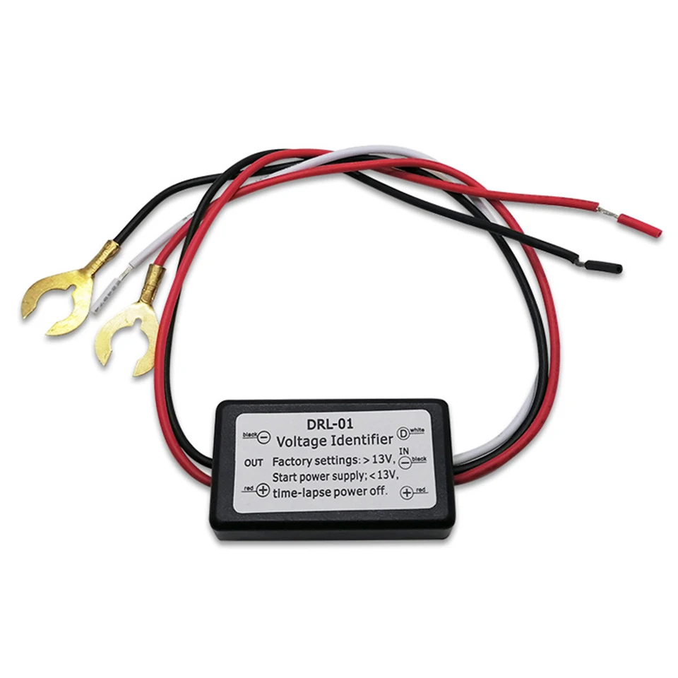 1Pcs DRL Controller Auto Car LED Daytime Running Light Relay Harness Dimmer Light On/Off 12-18V Fog Lamp Controller Accessories