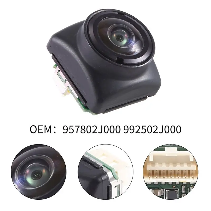 Car Front View Camera For KIA BORREGO MOHAVE 2016+ Part Numbers 957802J000 992502J000