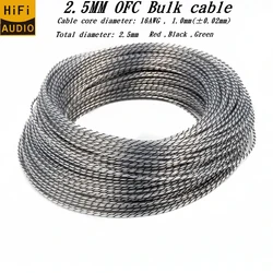 Hi-End 4M  Top-rated 7N copper Silver Plated bulk cable DIY power cable Interconnect Audio cables