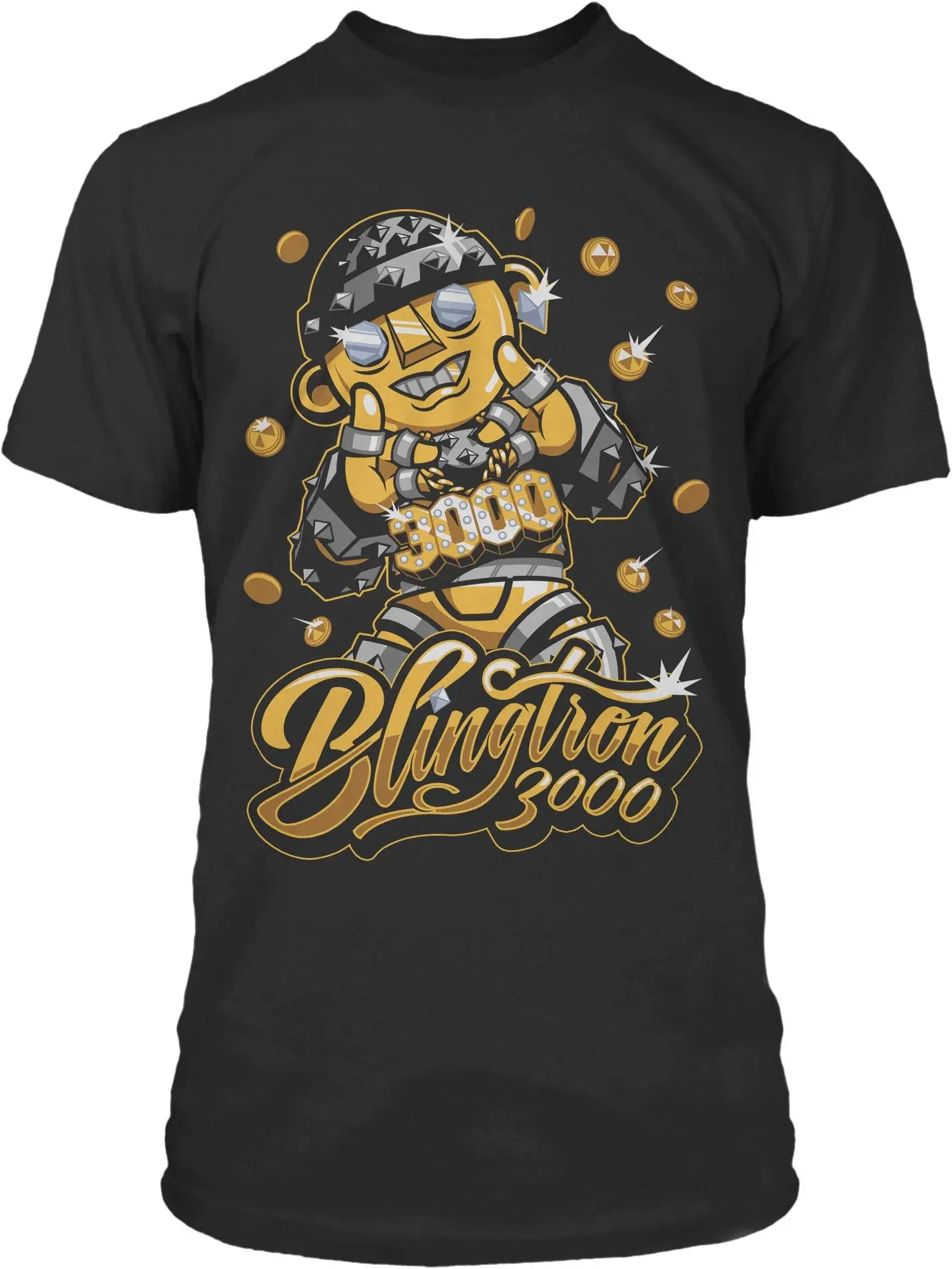 Hearthstone Blingtron 3000  Gamer Graphic  Tees High Quality 100%Cotton Short Sleeve