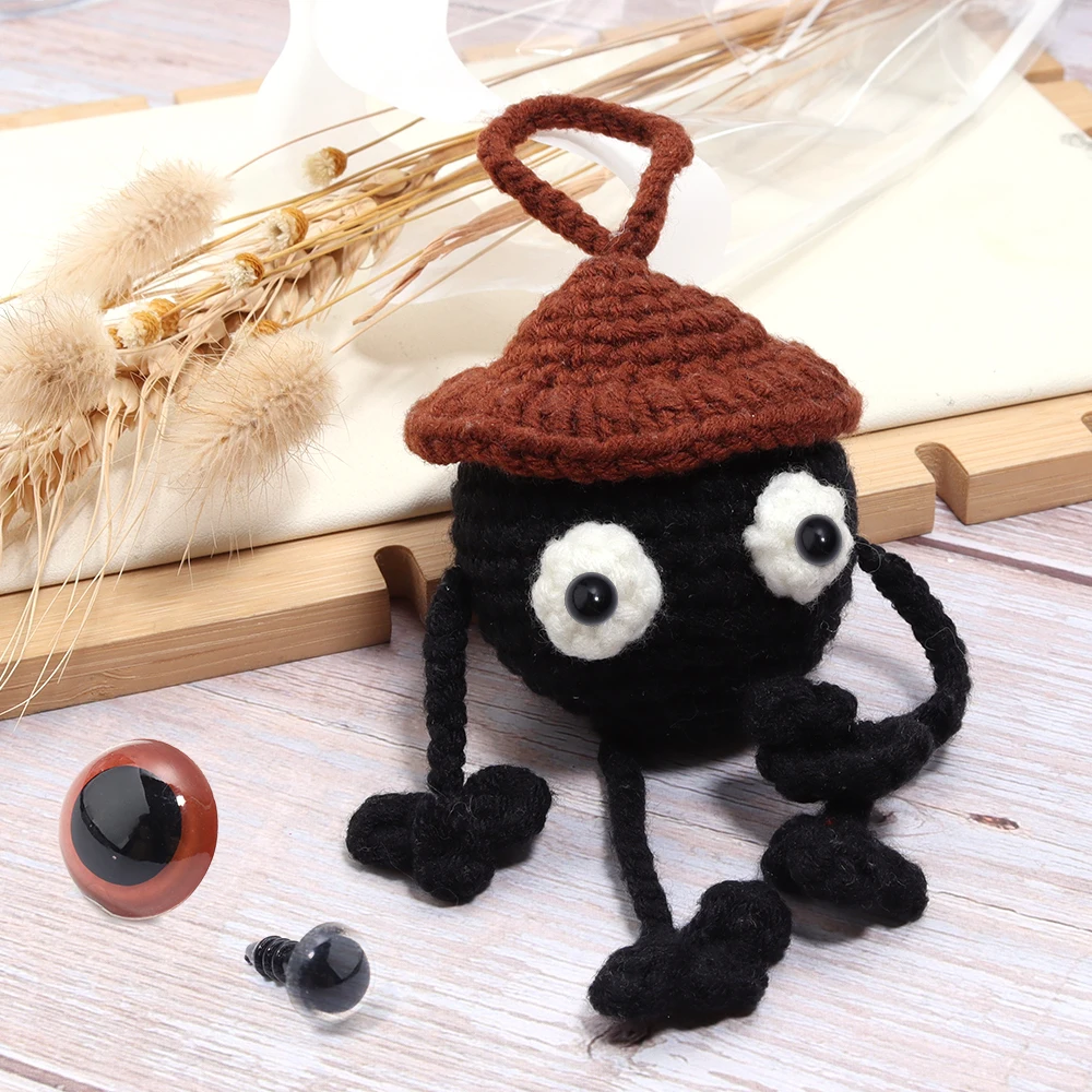 50Pcs Eyeball  Plastic Plush Safety Eyes Amigurumi for Toys Kids Diy Craft Funny Toy Eyes Animal Doll Accessories 8-20mm