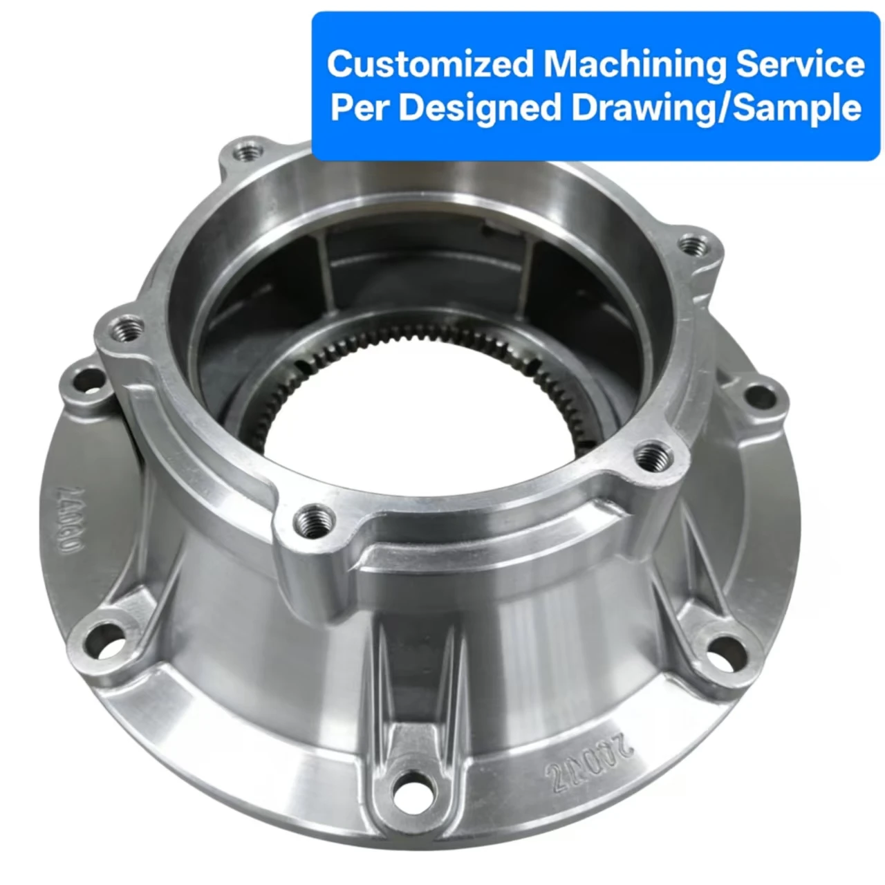 ISO9001 Certified High Quality High Precision Metal Casting Service Auto Transmission System Part Flywheel Bell Housing