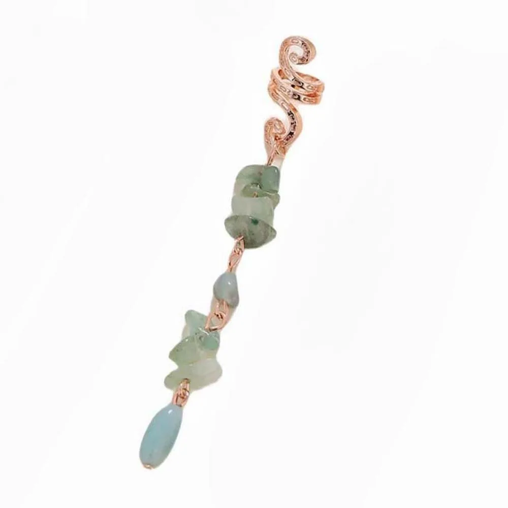 

Styling Hair Accessories Dreadlock Hair Jewelry Hip-hop Long Tassel Dangle Dreadlock Side Clip Sweet Spiral