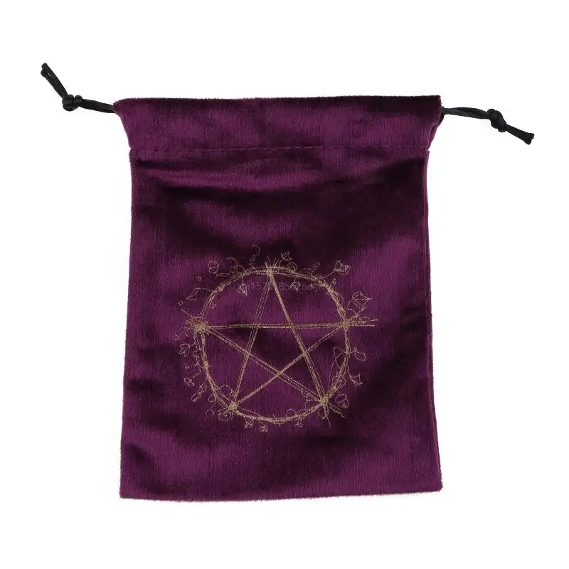 Rectangle Tar-ot Astrolabe Divination Speelkaarten Tar-ot Game Tar-ot Bag GXMF