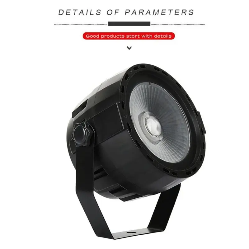 A20F-30W Wireless RGB Par LED COB Remote Control LED Light For DJ Party Wedding Home Stage Lighting Effect EU Plug