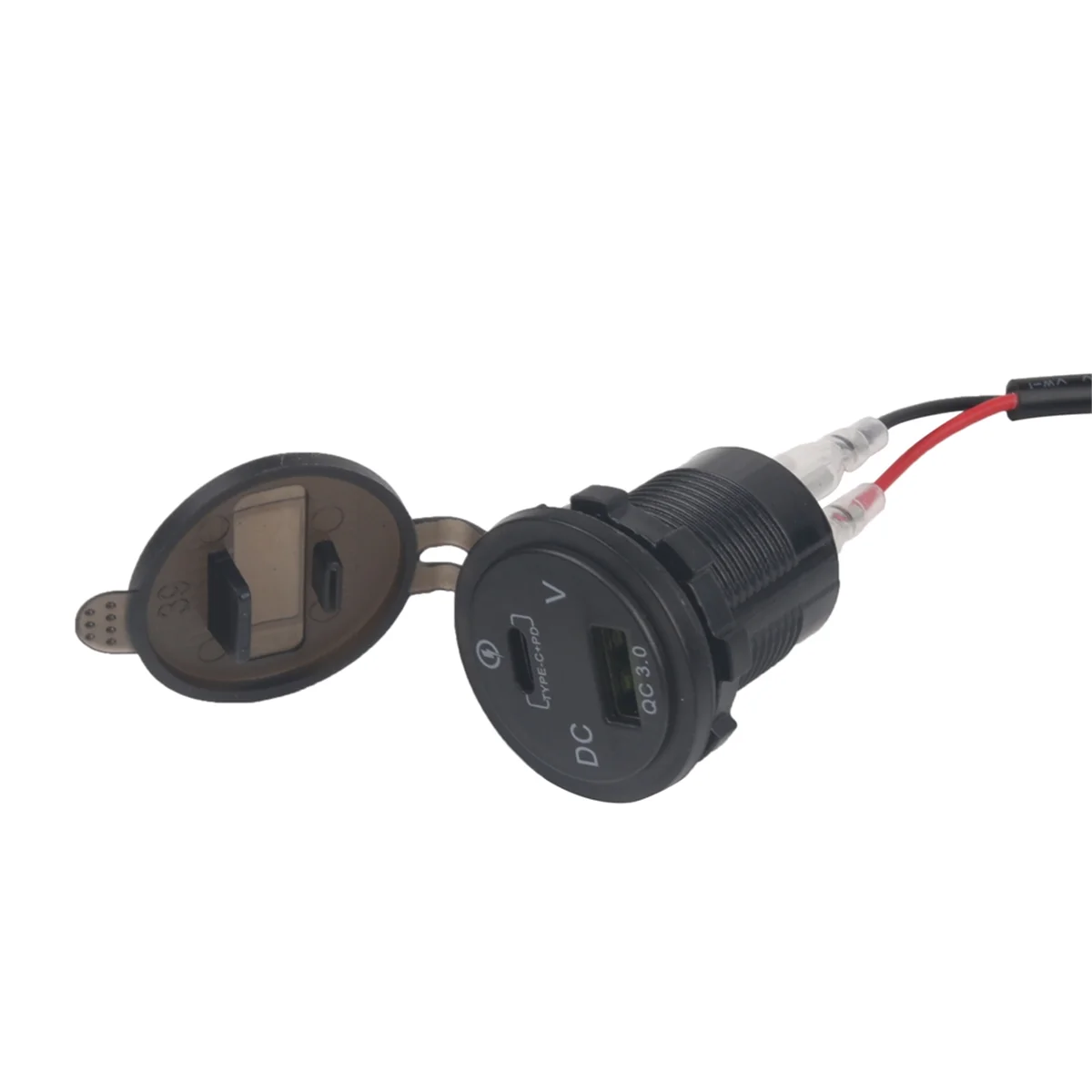 Motorrad zubehör dual usb ladegerät steckdose adapter stecker usb dc steckdose für honda cb500x cb 500x cb500 x 2019 2020