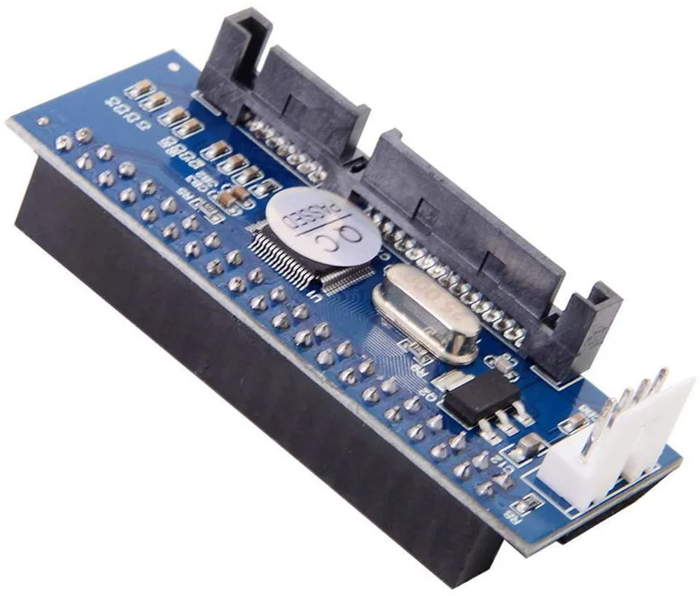 IDE/PATA 40Pin Disk To SATA Female Converter Adapter PCBA For Desktop 3.5