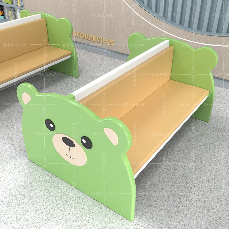 Customized Children's Hospital Infusion Sofa Row Chair Clinic Waiting Area Multifunctional Hanging Needle Table Painting Cartoon