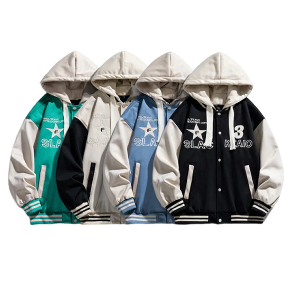 

New Japanese-style and Hong Kong-style jackets for both men and women, loose and trendy casual jackets with trendy jackets