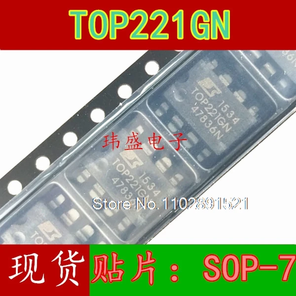 

(20PCS/LOT) TOP221 TOP221G TOP221GN SOP-7 PWM