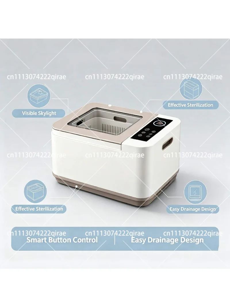 Intelligent Automatic Fruit & Vegetable Washing Machine, Household Food Purifier for Pesticide Residue Removal, Sterilization