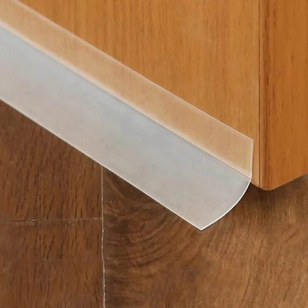 Striscia di tenuta in gomma autoadesiva da 2 pezzi, durevole e antigraffio |   Nastro antivento ad ampia applicazione Colore trasparente