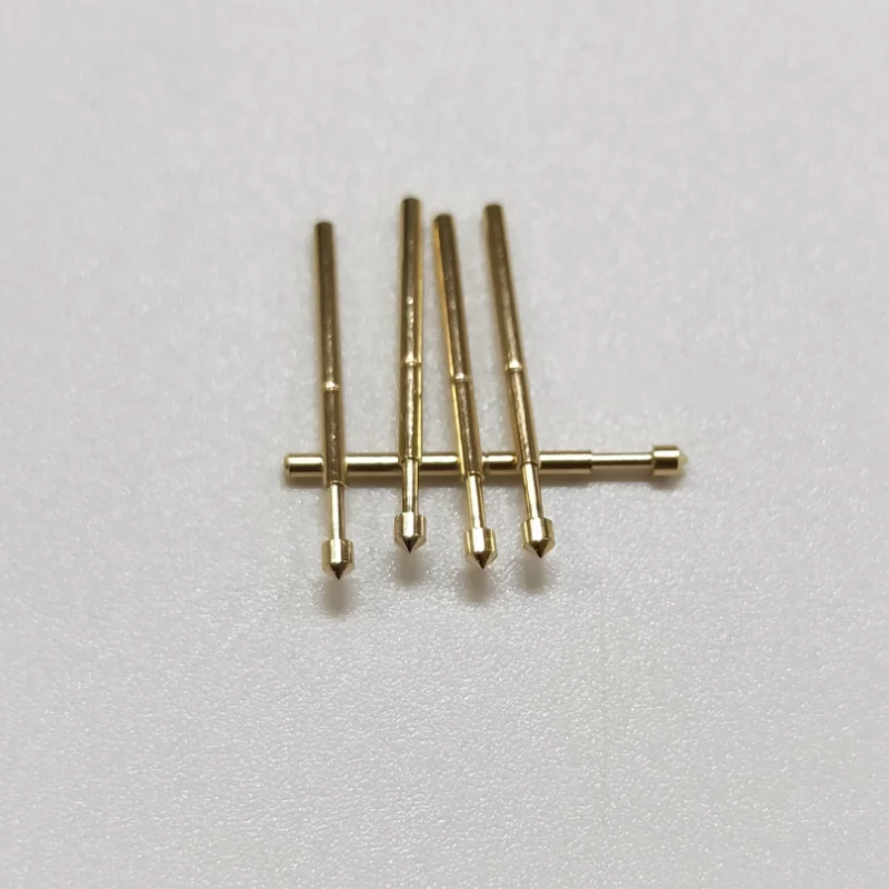 100PCS/Bag Gold Plated Top Needle 2.54mm/2.0mm Probe Test Needle Spring Needle