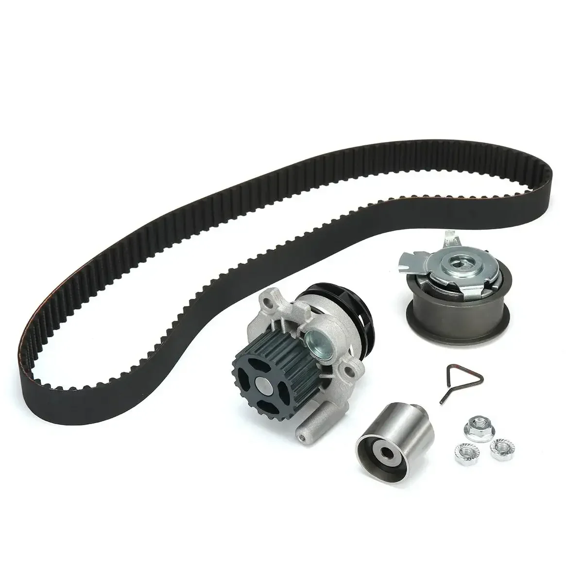 

For Audi A3 A4 A6 ForVW For GOLF For PASSAT 1.9/2.0 TDi 1131812 1221490 Water Pump + Engine Timing Belt Tensioner Set