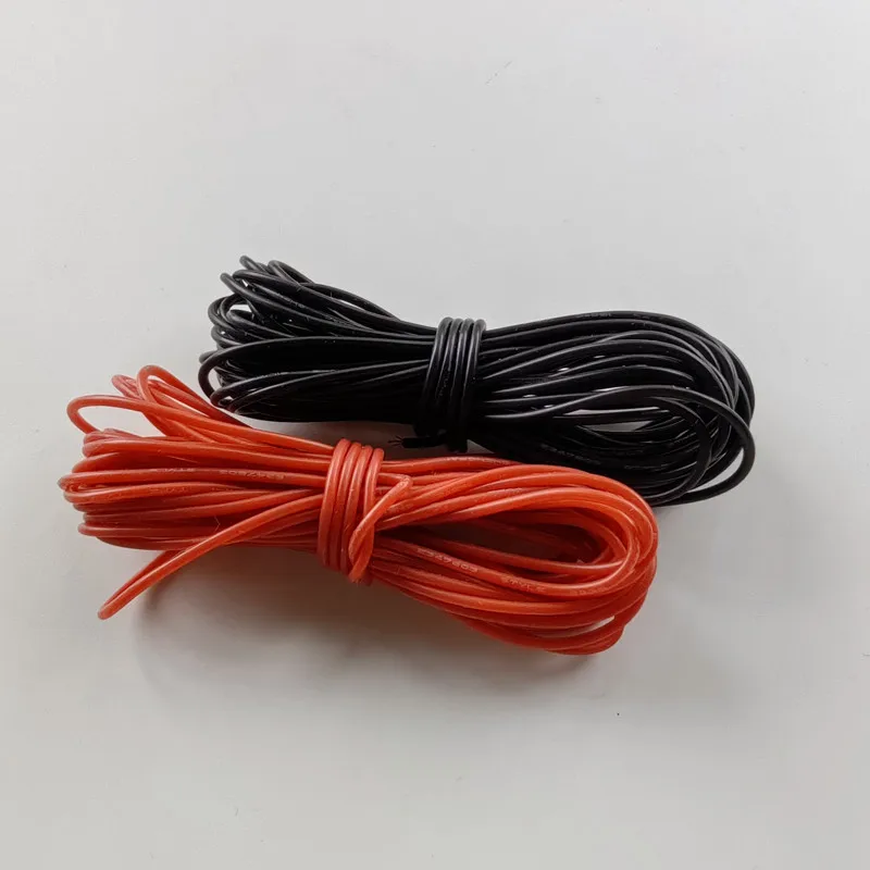 8M Copper Wire 28AWG Flexible Silicone Wire Electrical Wire Super Soft Silicone red black Wire for RC Cars Drones