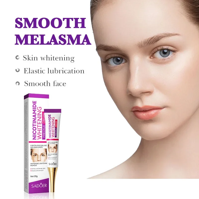 

Niacinamide Whitening Anti-Freckle Cream Fade Dark Spots Improve Dullness Brightening Skin Hydrating Moisturizing Tender Cream
