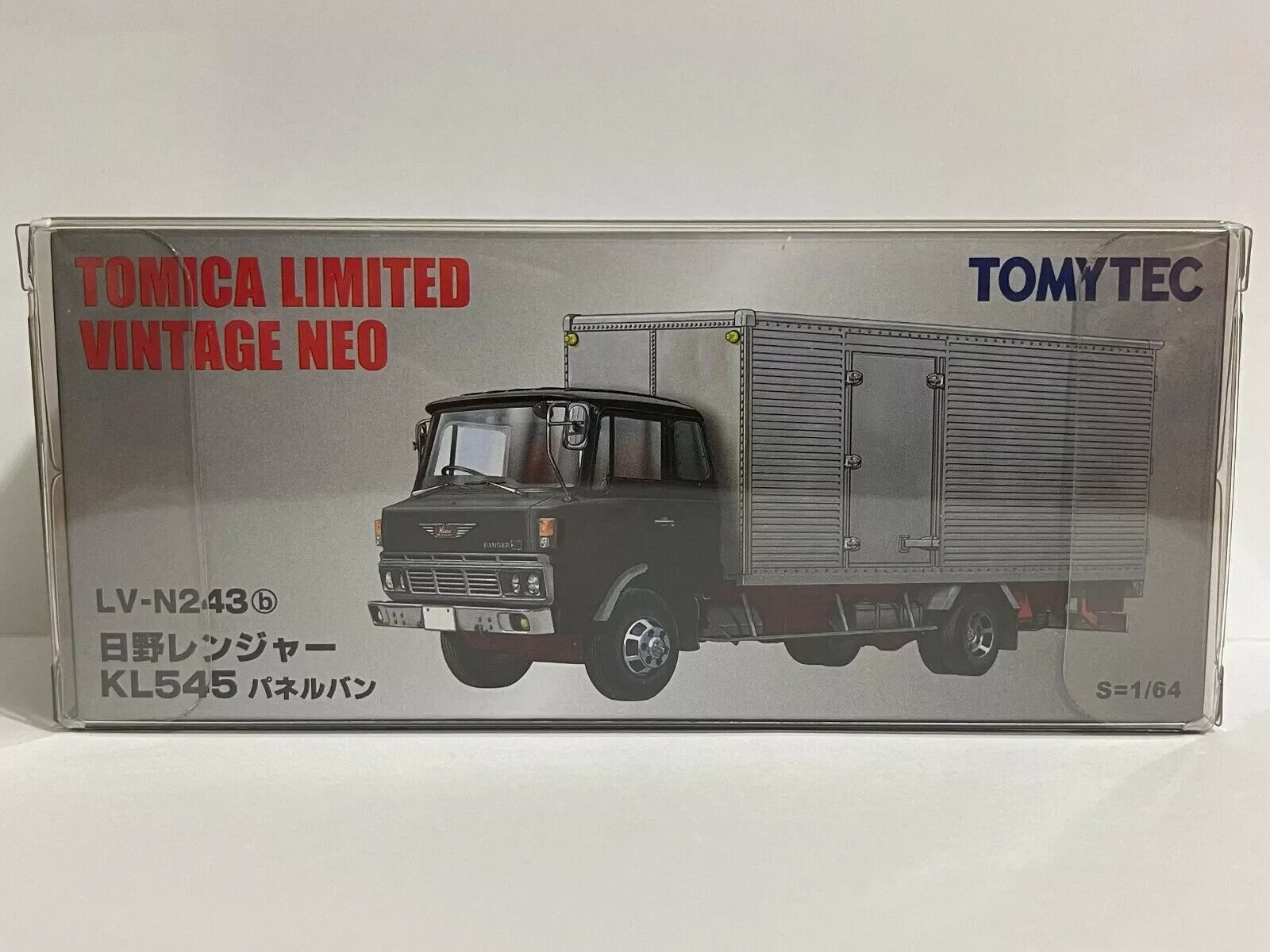 

Tomica Limited винтажный Neo Tomytec LV-N243b Hino Ranger KL545 панель фургона литые модели автомобилей Коллекция лимитированный выпуск хобби игрушки