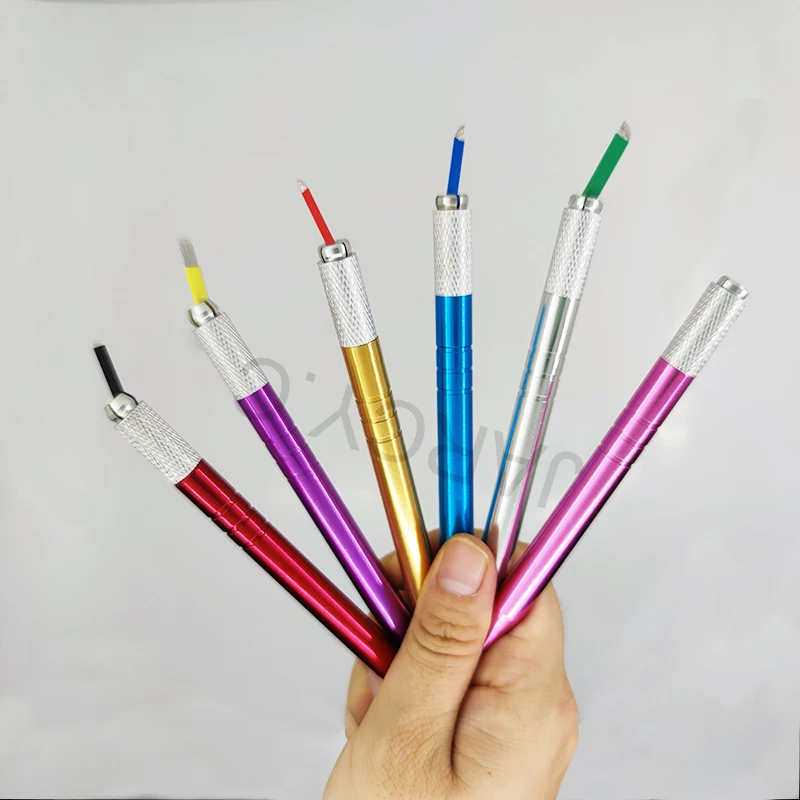 

Makeup Eyebrow Tattoo Manual Pen Permanent Makeup Microblading Pen Tattoo Machine Stainless Steel Pmu Machine Tattoo Supplies