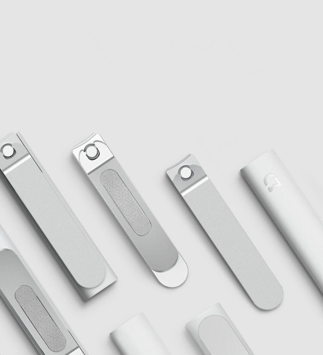 XIAOMI Mijia المضادة للرذاذ مسمار المقص 420 الفولاذ المقاوم للصدأ حاد دائم المحمولة باديكير المتقلب ملف الأظافر مع قذيفة التخزين
