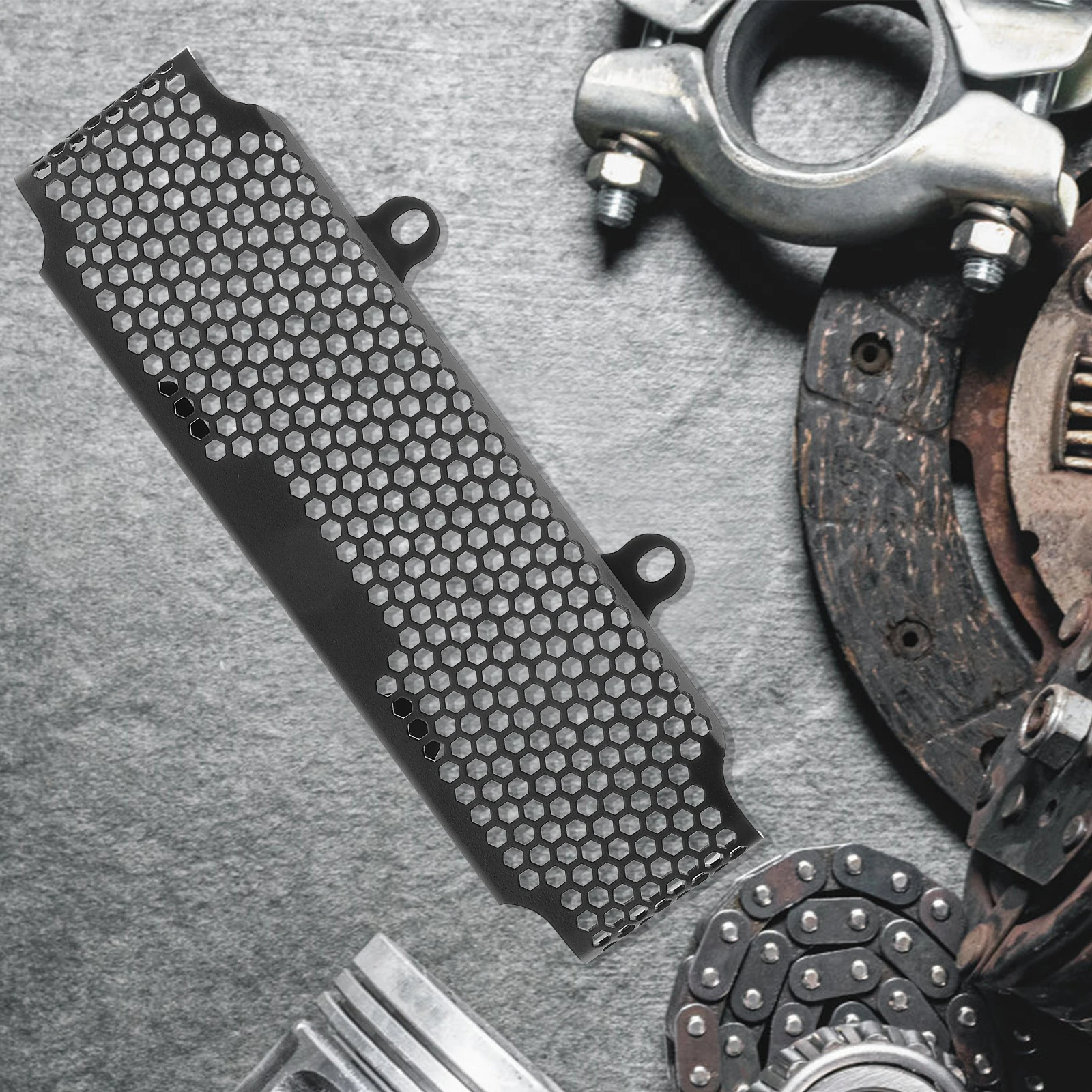 

Aluminum Alloy Radiator Grille Guard Motorbike Durable Protection Mesh Easy Install Compatible Motorcycle Engine