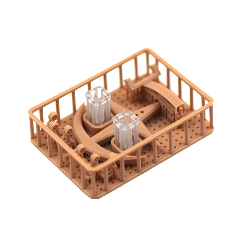 1Set For 1/100 Scale Fat Cat Model RG Gundam2.0 Aircraft Bracket Transparent Hood 3D Light-curing Printing Support Modified Part