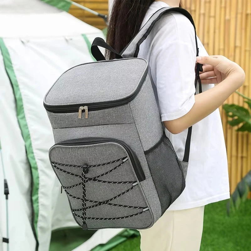 Leakproof Cooler Backpack Large Capacity Durable Oxford Cloth Lunch Bags Thermal Insulation Backpacks Anti-leakage for Camping