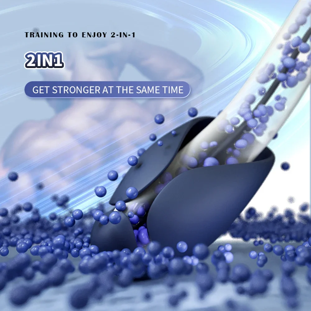 2 في 1 ذكر الاستمناء القضيب التدريب هزاز الحصان العين عصا حشفة هزاز القضيب المدرب محفز الكبار الجنس لعب للرجال