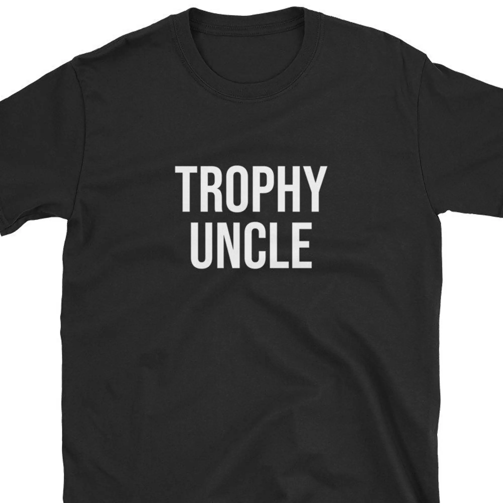 Trophy Uncle Funny Cute In Law Relative Drunkle Brother Great Family Reunion Matching Christmas Stocking Birthday T Shirt