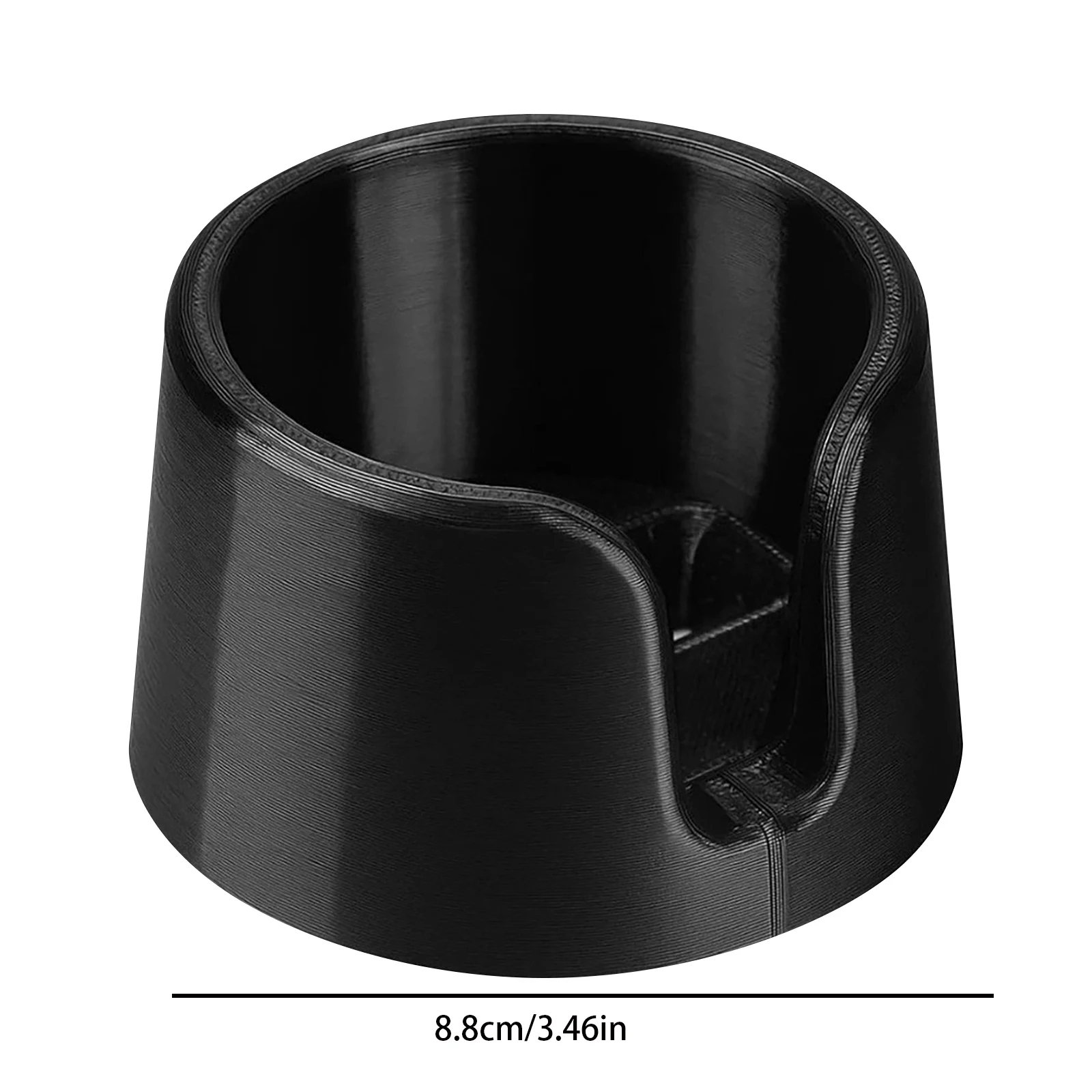 Supporto per caffè espresso portatile Nero ABS Pressa per caffè Base in polvere Sedile Tamper per caffè Supporto per tappetino Strumento per caffetteria domestica
