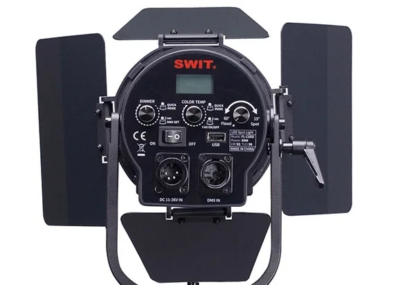 SWIT FL-C60D 60w bi-color portátil conduziu a luz do ponto
