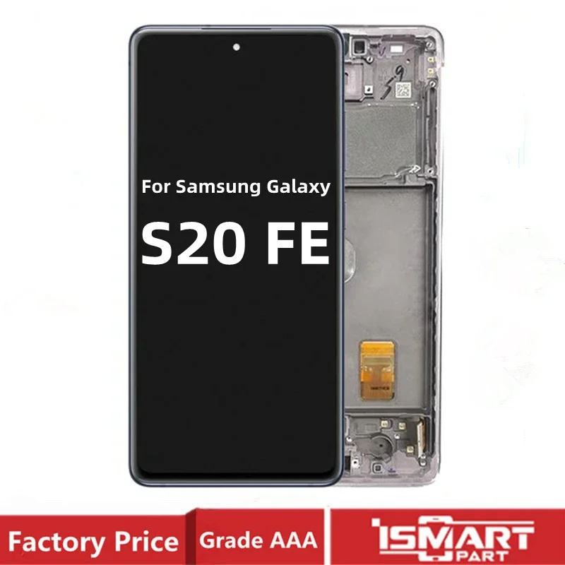 For Samsung Galaxy S20 FE LCD Display S20 Lite G780F G781F Touch Screen Digitizer For S20 FE 5G Lcd OLED TFT Quality