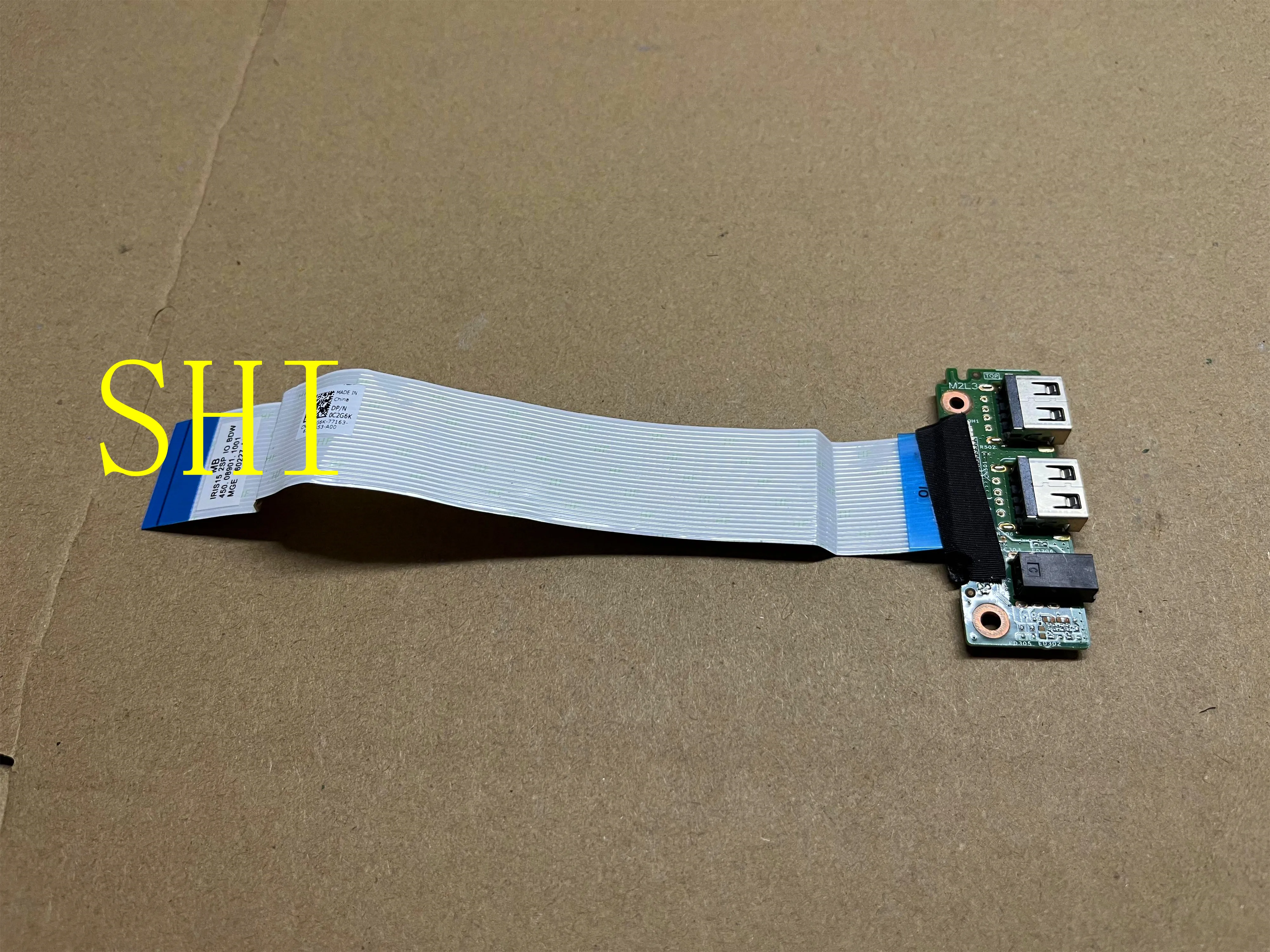 FOR 0C2G6K Dell 15 3551 3552 3558 5100 USB audio board 14856-1 with cable 450.08901.1001 Free Shipping