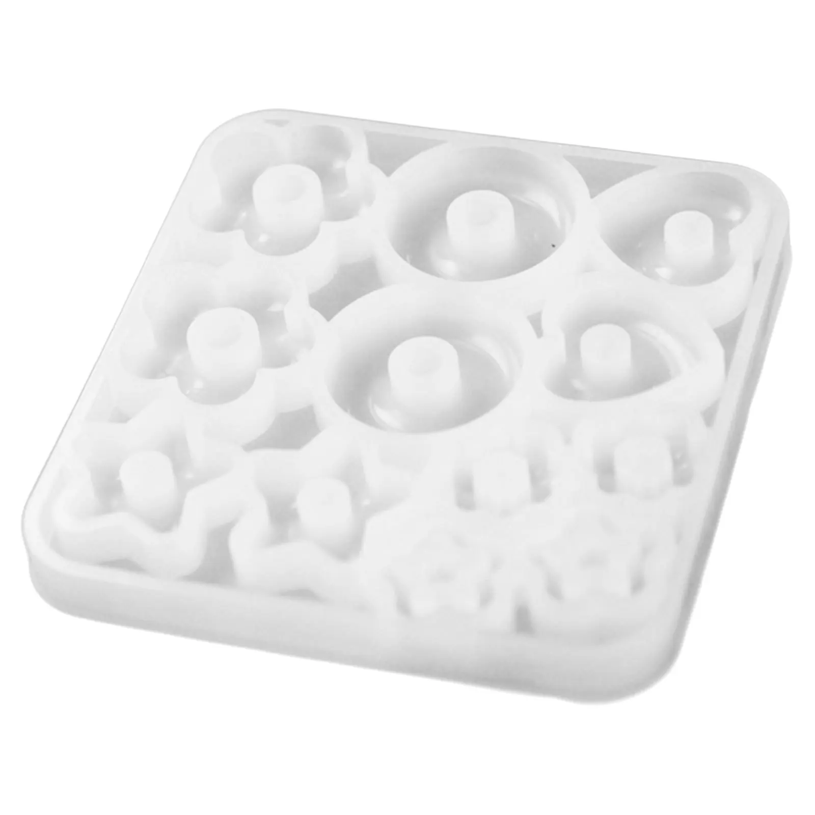 

Earring Silicone Mold for Resin Crystal Molds Jewelry Casting Pendant Epoxy Hollow Star Shaped