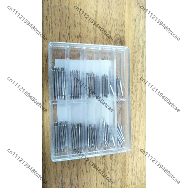 Full Steel Seamless Watch Lugs Pins 1.8mm Diameter 100 Pieces Boxed 14-23mm Watch Repair Parts