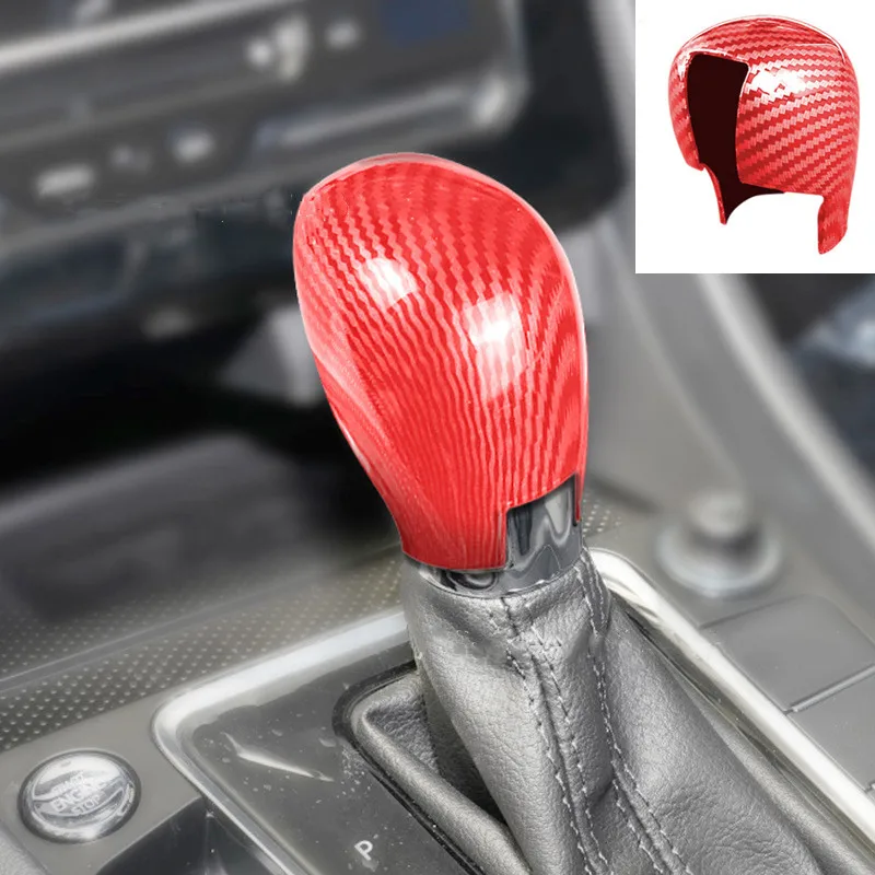 

ABS Gear Head Decorative Cover Gear Shifter Knob Modification For Volkswagen Magotan CC Golf Sagitar Bora Car Inner Accessories