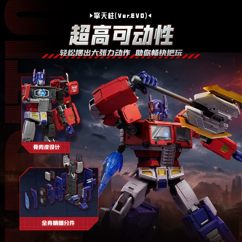 BLOKEES Original Transformers Optimus Prime Ver EVO Prime TARN Soundwave Orion Pax IDW ACTION EDITION Decepticons Action Figure - view 6