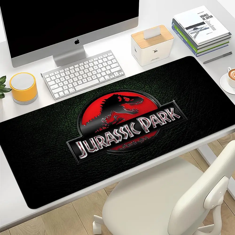 Jurassic Park In Stocked Large Mouse pad PC Computer mat Size for large Edge Locking Game Keyboard Pad