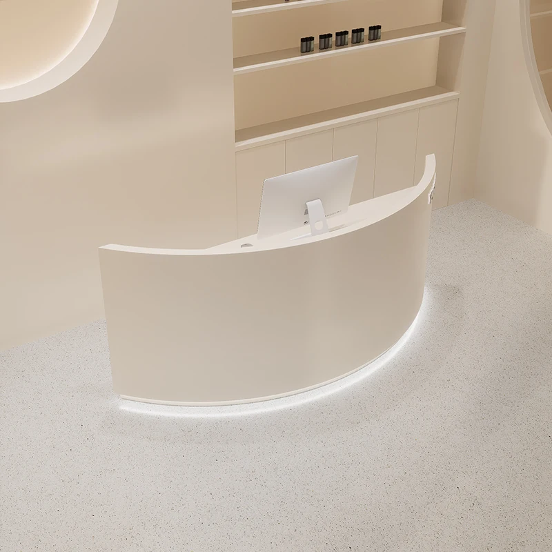 

Company Beauty Reception Desks Modern Shop Bar Luxury Hotel Restaurant Reception Desks Executive Escritorio Commercial Furniture