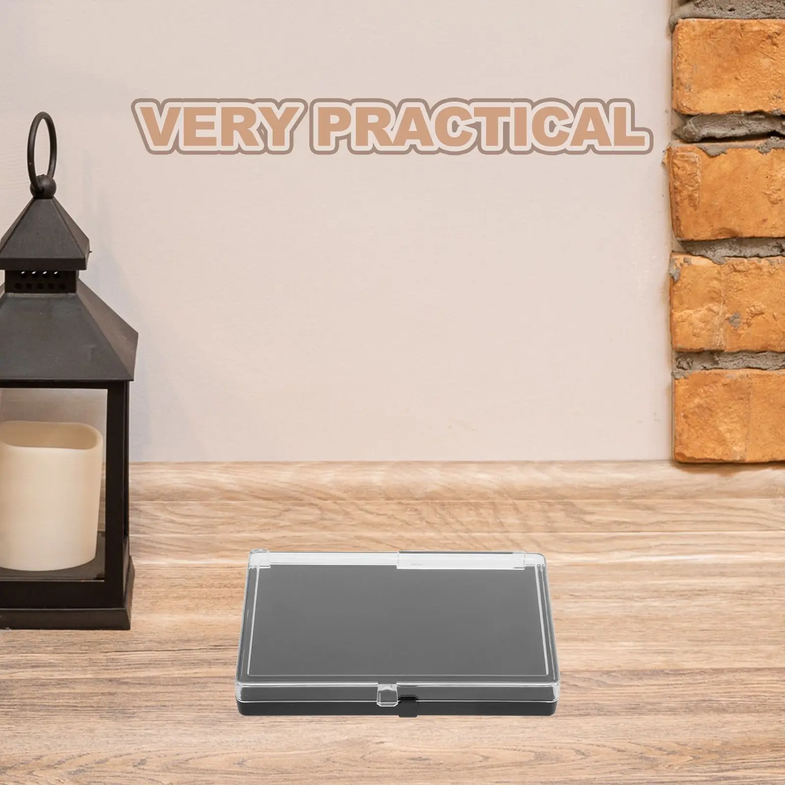 Medal Badge Box Plastic Display Case Jewelry Box Travel Holder Necklace Packaging Pin Case Coin Frame Men Accessory Storage