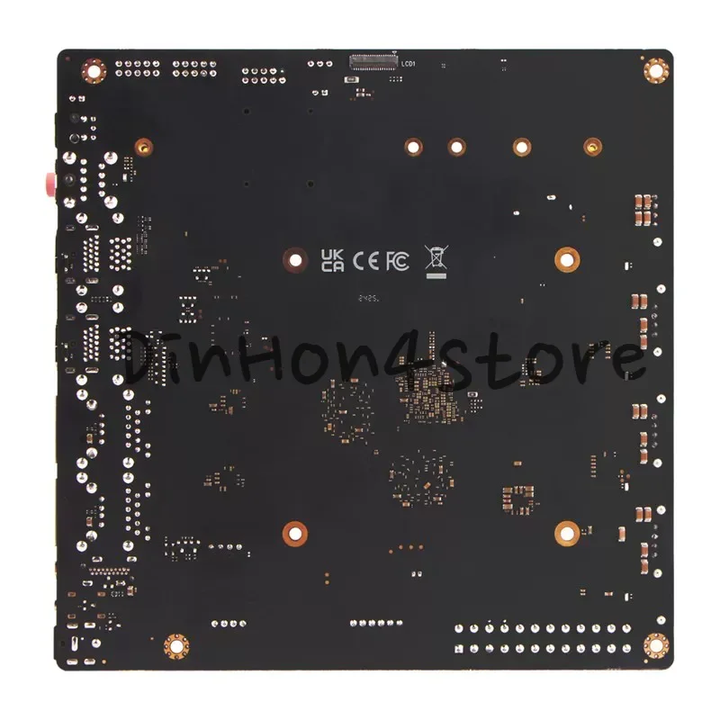 suitable for Rock 5 Itx+, Rk3588 8-core Cpu, ini-itx otherboard, Lpddr5 Ra, 8k And Dual .2 Connector