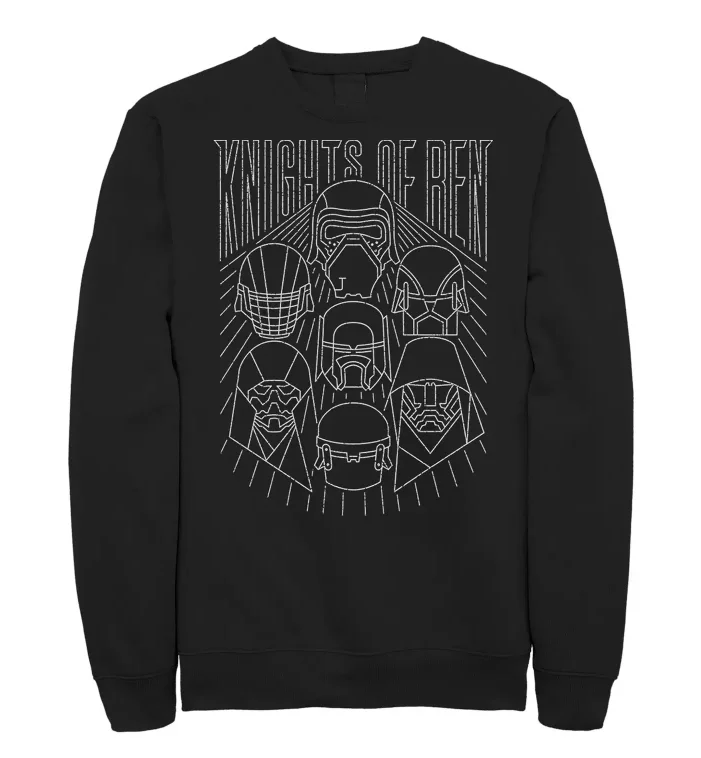 

Sci-fi Star Wars men's and women's round-neck hoodies for autumn and winter daily printed fleece pure cotton hoodies