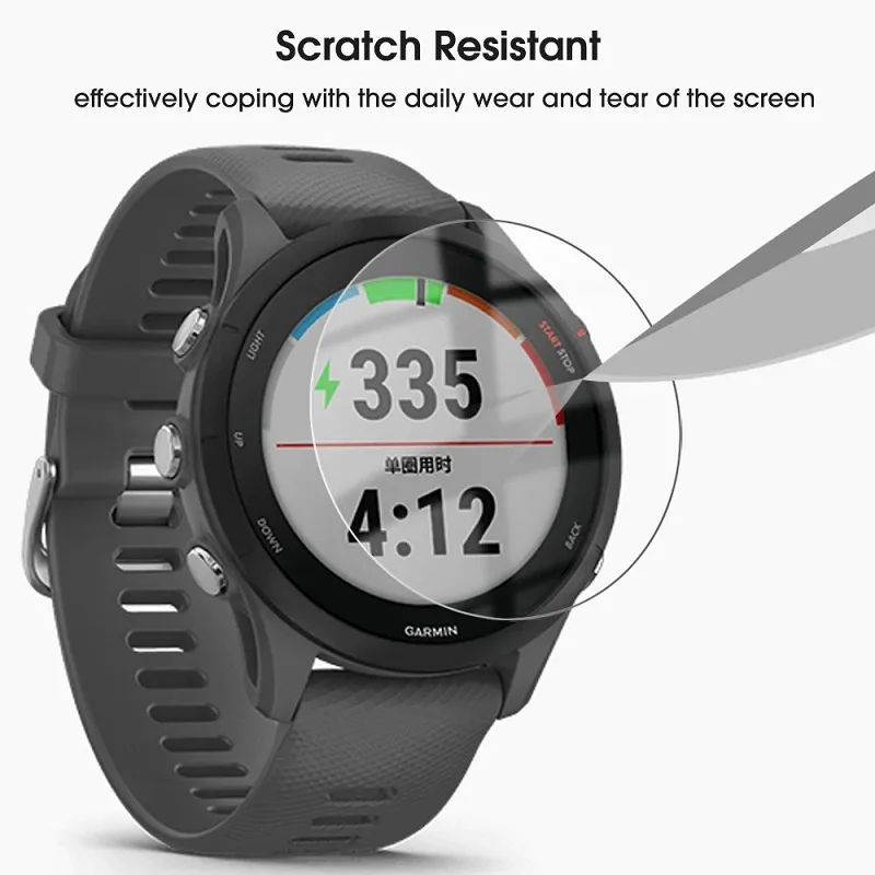 Tempered Glass Film for Watch Garmin Forerunner 55 45 165 245 255 255S 235 955 945 935 735 645 Screen Protector Film Foil