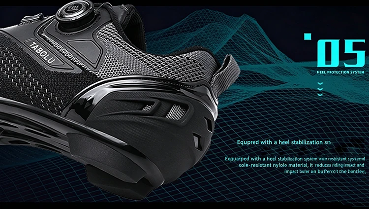 Professionelle MTB Mountainbike-Schuhe für Herren, Atmungsaktive SPD-Rennradschuhe, Damen SPD-Klickschuhe für Radsport – Detail 8