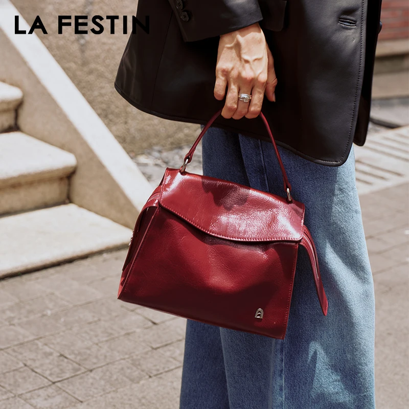 LA FESTIN 2024 New Trend Luxury Handbags Women\'s Leather Bag Crossbody Bags Large Capacity Bag Fashion Shoulder Bags