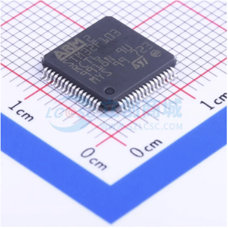 1 PCS/LOT  STM32F103RCT6   32F103RCT6  LQFP-64 ARM-M3 Chip  in Stock 100% NEW Original