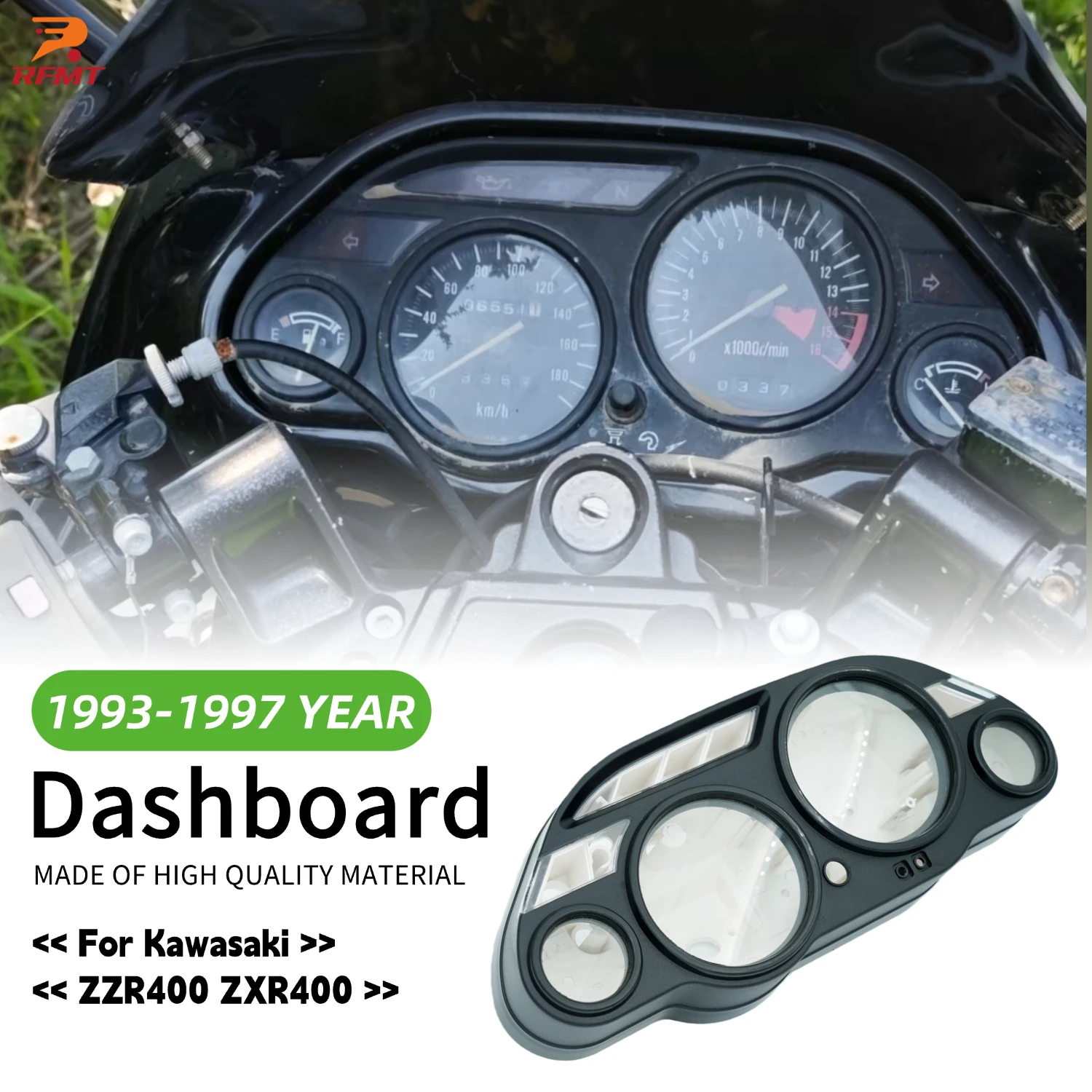 

Защитный кожух для спидометра и тахометра для мотоциклов Kawasaki ZZR400 ZXR400 1993-1997, аксессуары для приборной панели