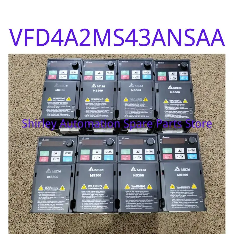 

Used VFD4A2MS43ANSAA inverter 0.4KW test OK