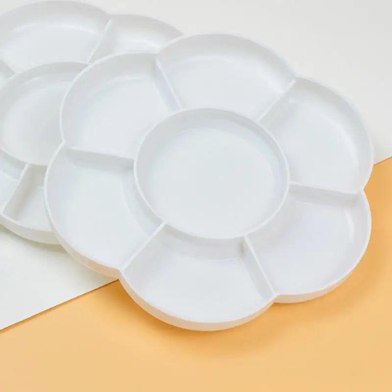 Paint Palette Tray Durable Palettes For Kids & Students Waterproof Watercolor Palette DIY Craft And Art Painting Palettes With